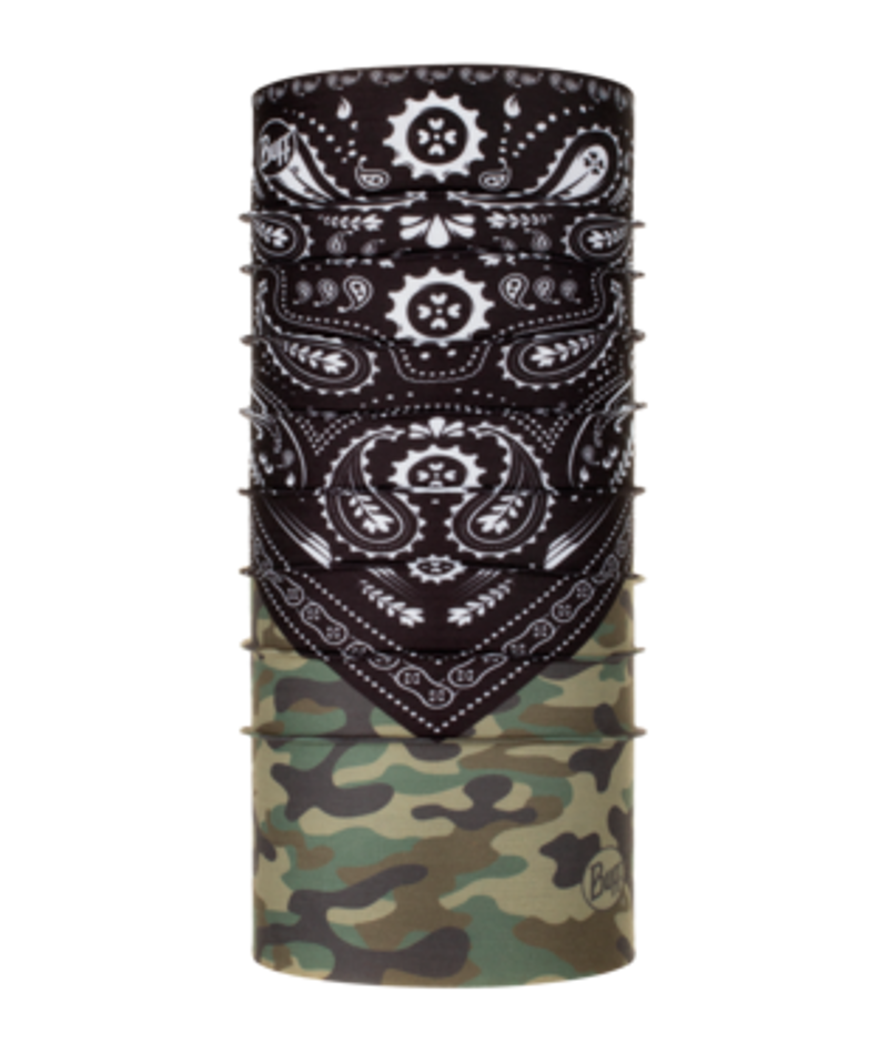Buff Original Neck Tube in Camo Cash Multi-1